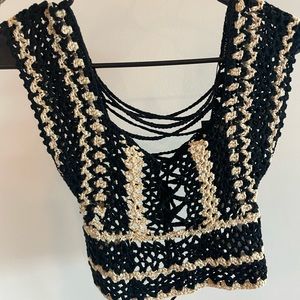 NastyGal Crochet Top - Sz: 0